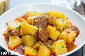Ragout De Pommes De Terre Au Chorizo Recettes De Cuisine Recette Facile Et Plats Espagnols