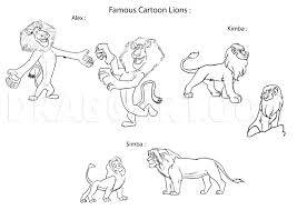 My guide on how to draw a lion will help you make it easy. How To Draw Cartoon Lions Step By Step Drawing Guide By Neekonoir Dragoart Com