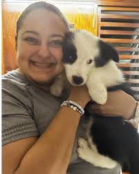 Marialba al momento de recibir a AVA! 🥰