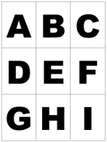 Daher haben wir hier alle buchstaben für sie einzeln als vorlagen zum ausdrucken zusammengestellt. Abc Karten Zum Ausdrucken Und Ausschneiden Alphabet Lernen