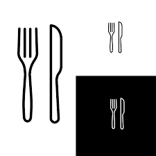 Fork And Knife Vector Icon Restaurant Icon Knife Tattoo Fork