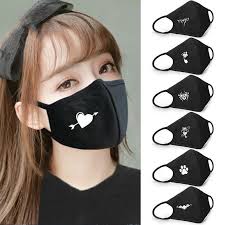 Accessories Respirator Clothing Antidust Cycling Fashion Outdoor Cotton Shoes Mouth Anime Cover Emoji Mask Maskenentwurf Gesichts Masken Masken