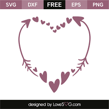 Free Free 98 Love Heart Arrow Svg SVG PNG EPS DXF File