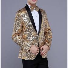 4.4 out of 5 stars 35. Purchase Gold Sequin Jacket Men Up To 66 Off