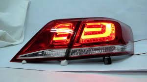 All lights are working fine. Aurion Camry Xv40 2006 2011 Led Tail Rear Light Red Clear For Toyota Youtube