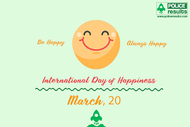 Learn to value yourself, which means: Quotes International Day Of Happiness 2021 Wishes Theme Greetings World Happiness Day Poster