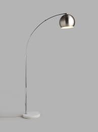 John Lewis Partners Hector Floor Lamp Antique Brass Black In 2021 Floor Lamp Lamp Chrome Floor Lamps