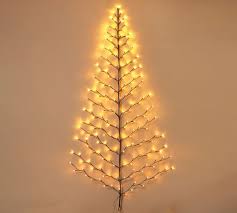 Light Up Led Tree Shaped Wall Decor Pottery Barn