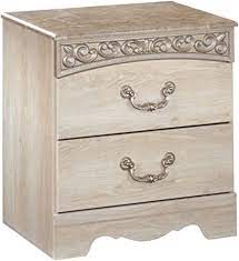 Find archives for chicago tribune, the chicago weekly tribune,. Amazon Com Ashley Furniture Signature Design Catalina Nightstand 2 Drawers Traditional Replicated Chestnut Grain Antique White Everything Else
