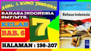 Contoh pertanyaan tentang mata pelajaran. Soal Kunci Jawaban Bahasa Indonesia Smp Mts Kelas 7 Halaman 198 207 Bab 6 Youtube
