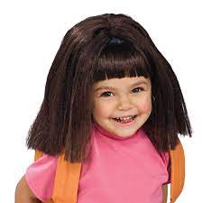 Wig Dora Aka Cleo Wigs Halloween Costumes For Kids Fancy Dress Up Dora Costume