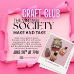 Make Your Own Perfume- CRAFT CLUB