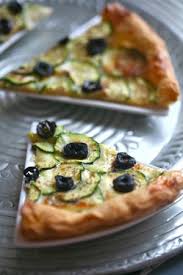 Recette De Tarte Fine Au Camembert De Normandie Et Courgettes Recette Recette Recette Tarte Alimentation
