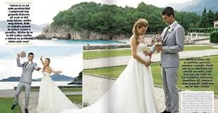 Novak Djokovic And Jelena Ristic S Wedding Donate Wedding Dress Pregnant Bride Wedding Dresses