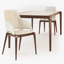 3d Roche Bobois Brio Dining Table Model 3d Model Dining Table Table Dining Chairs
