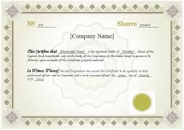 10 Best Free Stock Certificate Templates Word Pdf