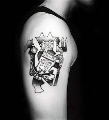 See more ideas about manchester united, tattoos, tattoo designs men. 40 Manchester United Tattoo Designs For Men Soccer Ideas