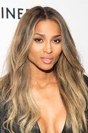 Mix black and blonde hair highlights for a soft, trendy color that suits longer tresses. Pin On Beauty Hair