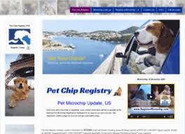 The number is used to find the owner's contact information in a registry. Petchipregistry Us Info At Wi Pet Chip Registry Us Pet Chip Registry