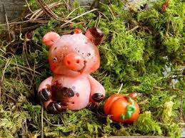 Polymer Ton Schwein Mit Wassermelone Etsy Christmas Ornaments Holiday Decor Novelty Christmas