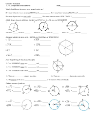 You can & download or print using the browser document. 11 1 11 2 Angles And Arcs In A Circle Name