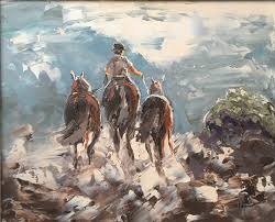 ⁃ combine palette knife strokes with brushwork. Tutorial How To Create Your Own Painting With A Palette Knife