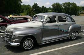 1948 Plymouth Sedan This Would Be A Super Cool Car To Ride In For My Wedding I Wonder If Limo Companie American Classic Cars Classic Cars Trucks Classic Cars