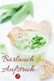 Barlauch Aufstrich Oder Dip Rezept Mit Feta Schmand Rezept Rezepte Barlauch Leckerbissen
