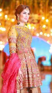 Khadija Batool Mehndi Wear Collection Pakistani Wedding Dresses In Dubai Pakistani Wedding Dresses Desi Wedding Dresses Pakistani Bridal Wear