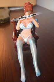 Naked Sexy Girl Resin Figure Japanese Anime Marie Mamiya Figure With Penis  7