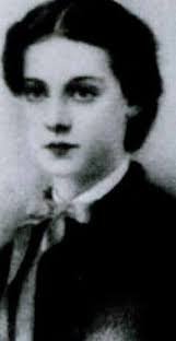 Cabanel's portrait of Arabella Worsham. Mr. Worsham was real, but the  marriage was imaginary (however the ring was important and is visible).  Arabella Duval Yarrington Worsham Huntington Huntington was, to me, the