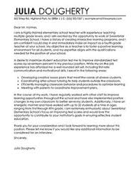 A cover letter can also help you make a generic resume appear more tailored for t. Teacher Cover Letter Examples Education Sample Cover Letters Livecareer Teacher Cover Letter Example Cover Letter Teacher Cover Letter Example