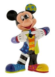 Disney Britto Figur Micky Mickey Mouse Figurines Disney Collectables Mickey Mouse And Friends