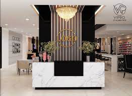 Luxurioser Empfangsbereich Salon Decor Salon Interior Design Beauty Room Decor