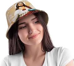 Miujonvy Chapeau de voyage d'été Bob Bob Jésus Ange Chrétien Chapeau de  pêcheur pour femmes et hommes Blanc, blanc, taille unique : Amazon.fr: Mode