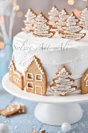 Village Sous La Neige Et Cadeau Amuses Bouche Dessert Noel Gateau Noel Repas Noel