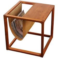 Vintage Danish Teak Side Table With Magazine Rack From A Unique Collection Of Antique And Modern Side Tables At Http Furniture Home Furniture Teak Side Table
