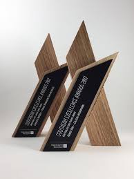 Property Council New Zealand Timber Eco Trophy Metal Award 03 Jpg Trophy Design Awards Trophy Plaque Design
