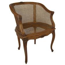 Caned French Louis Xv Bergere Armchair Wooden Armchair Colonial Chair Bergere Armchair