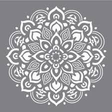 Neu Schablone Mandala 30 5x30 5cm Btl 1 Stuck Ebay Schablonen Baum Schablone Blumenschablonen