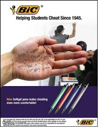 Bad Advertisement Advertisement Is Controversial Because It Associates The Product With Cheating In Exams Bad Advertisements Advertisement Examples Best Ads