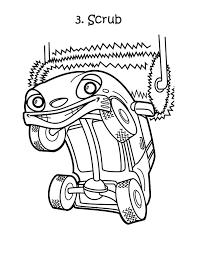 Some colors of cars, such as dark colors and bright colors, are harder to clean than cars painted lighter colors. Car Wash On Roller Coloring Pages Best Place To Color
