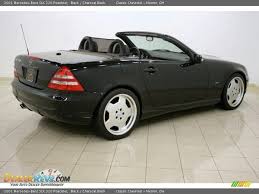 2001 Mercedes Benz Slk 320 Roadster Black Charcoal Black Photo 7 Mercedes Benz Slk Black Mercedes Benz Mercedes Benz