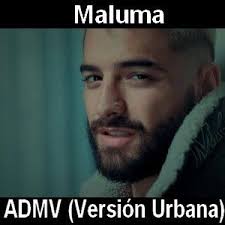 Maluma Admv Version Urbana En 2020 Maluma Letras Y Acordes Canciones