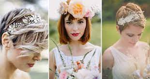 Coiffure chignon mariage cheveux court. Coiffure De Mariee Pour Cheveux Courts Nos 14 Idees Epinglees Sur Pinterest Cosmopolitan Fr