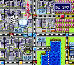 In which players travel by rail, ship, and airplane; Play Snes Momotarou Dentetsu Happy Japan Online In Your Browser Retrogames Cc