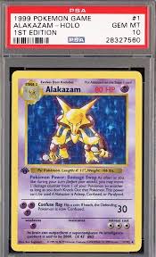 For all intents and purposes, you might well be sitting on a gold mine. 11 Alakazam Base Set 25 Most Valuable Most Expensive Pokemon Cards Pojo Com