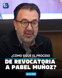 Cómo se prepara el colectivo que busca que Muñoz deje la Alcaldía de Quito?  https://www.elcomercio.com/actualidad/quito/campana-revocatoria-mandato-munoz-firmas-quito.html
