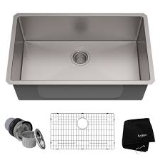 • undermount only fitting • 545 x 440 x 200mm (wdh) •.read more. 30 Undermount 16 Gauge Stainless Steel Single Bowl Kitchen Sink