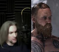 My voice and version of Kratos/Baldur (OG VAs for this scene: Christopher  Judge/Jeremy Davies). #videogames #animation #voiceactor #fight #god